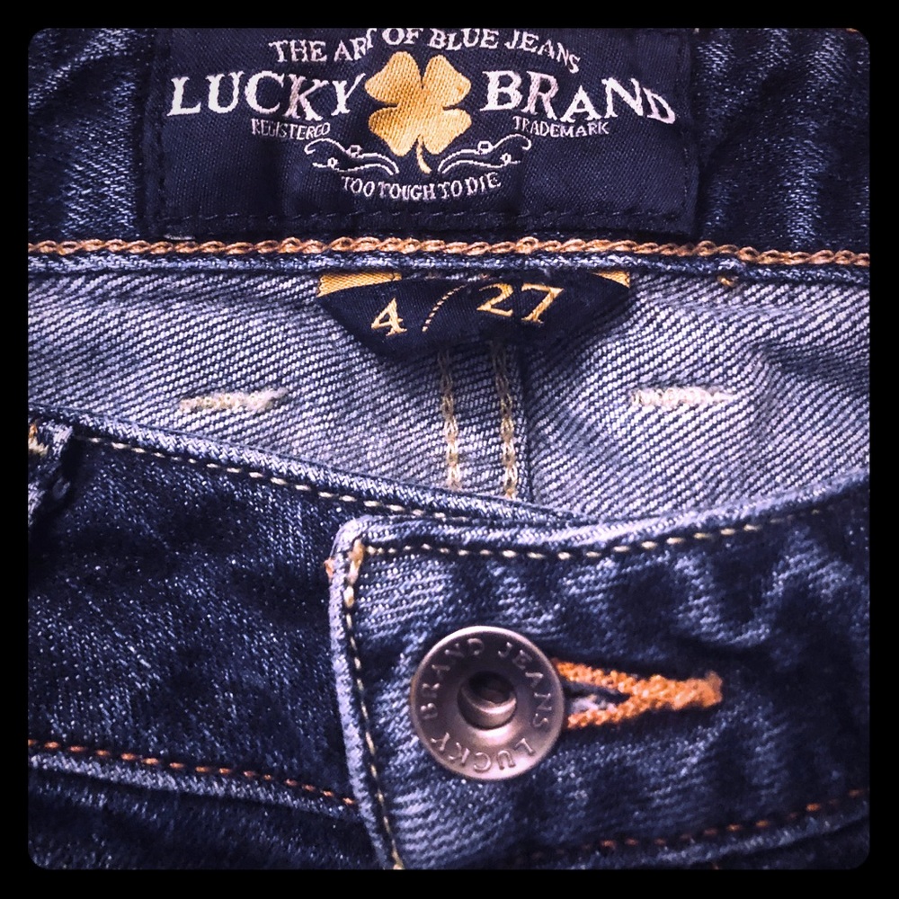Lucky Brand Jeans “Lola Skinny” SZ 4/27  LIKE NEW
